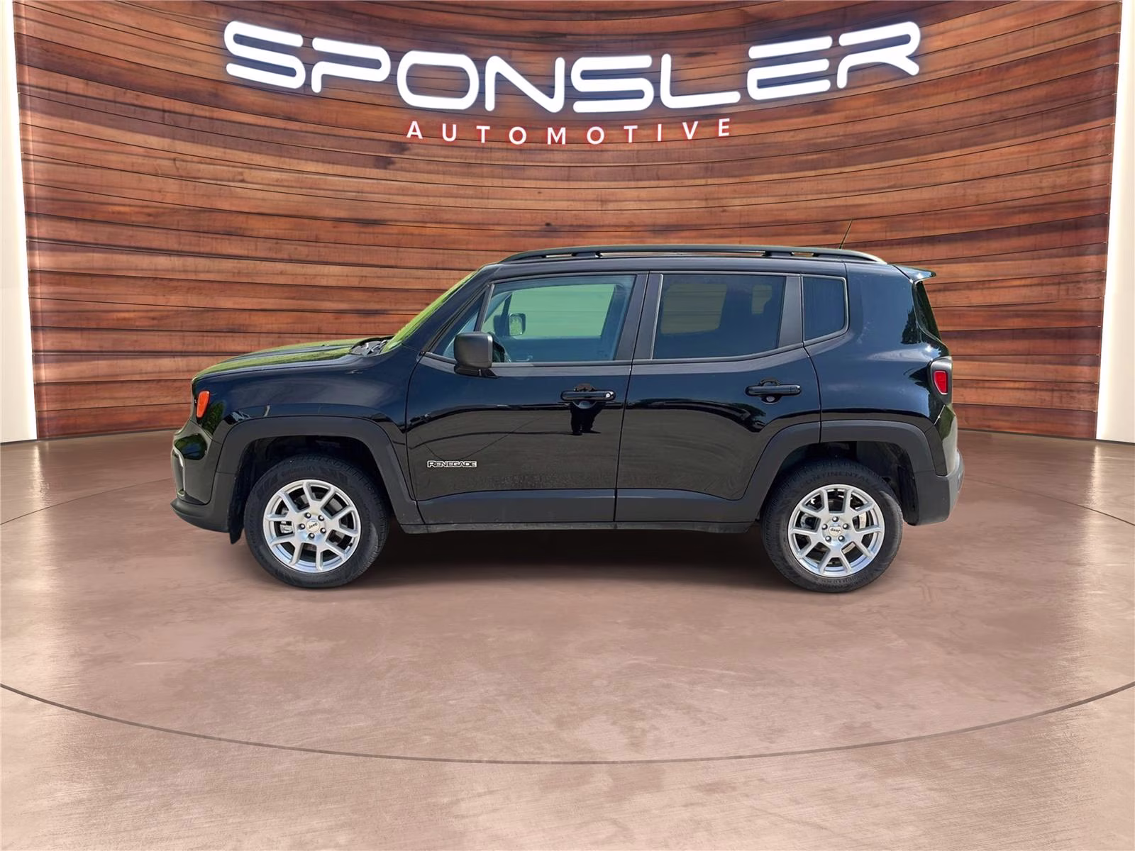 2023 Black Clearcoat Jeep Renegade Latitude 4X4 SUV