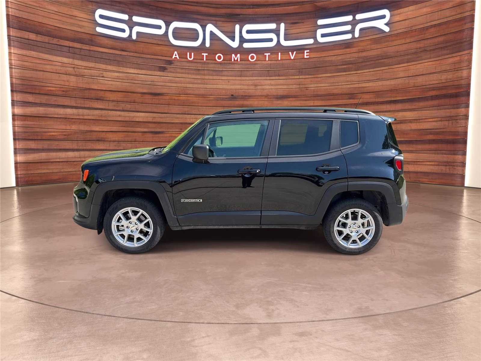 2023 Black Clearcoat Jeep Renegade Latitude 4X4 SUV