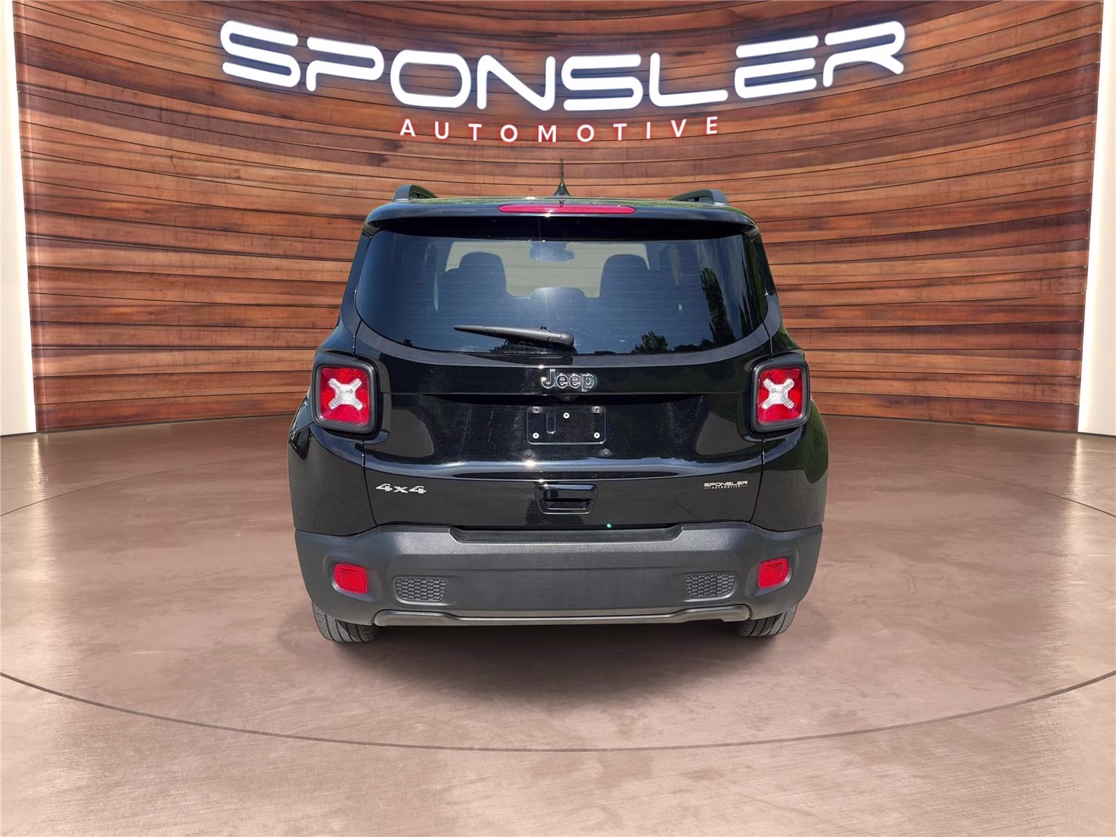 2023 Black Clearcoat Jeep Renegade Latitude 4X4 SUV