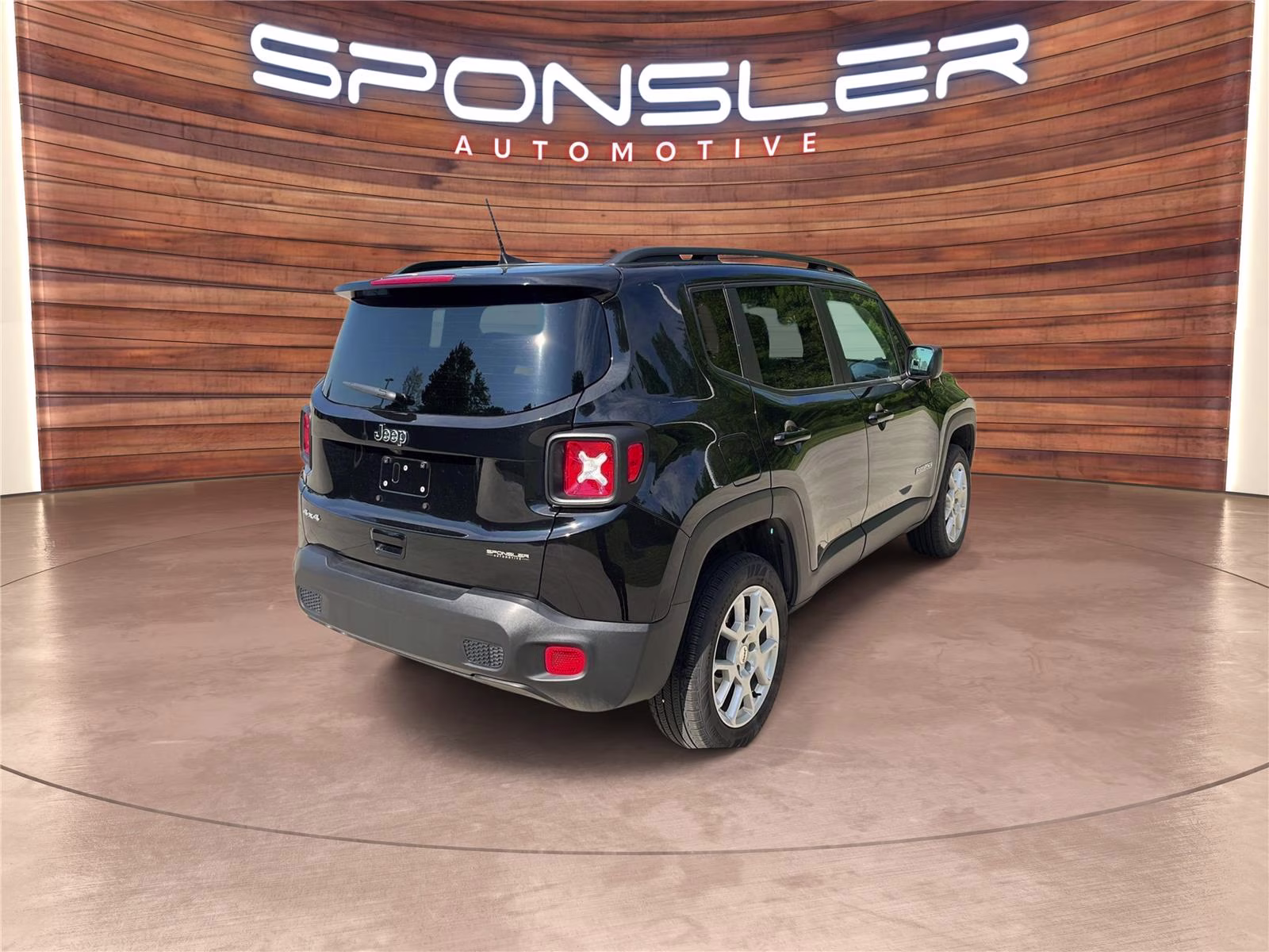 2023 Black Clearcoat Jeep Renegade Latitude 4X4 SUV