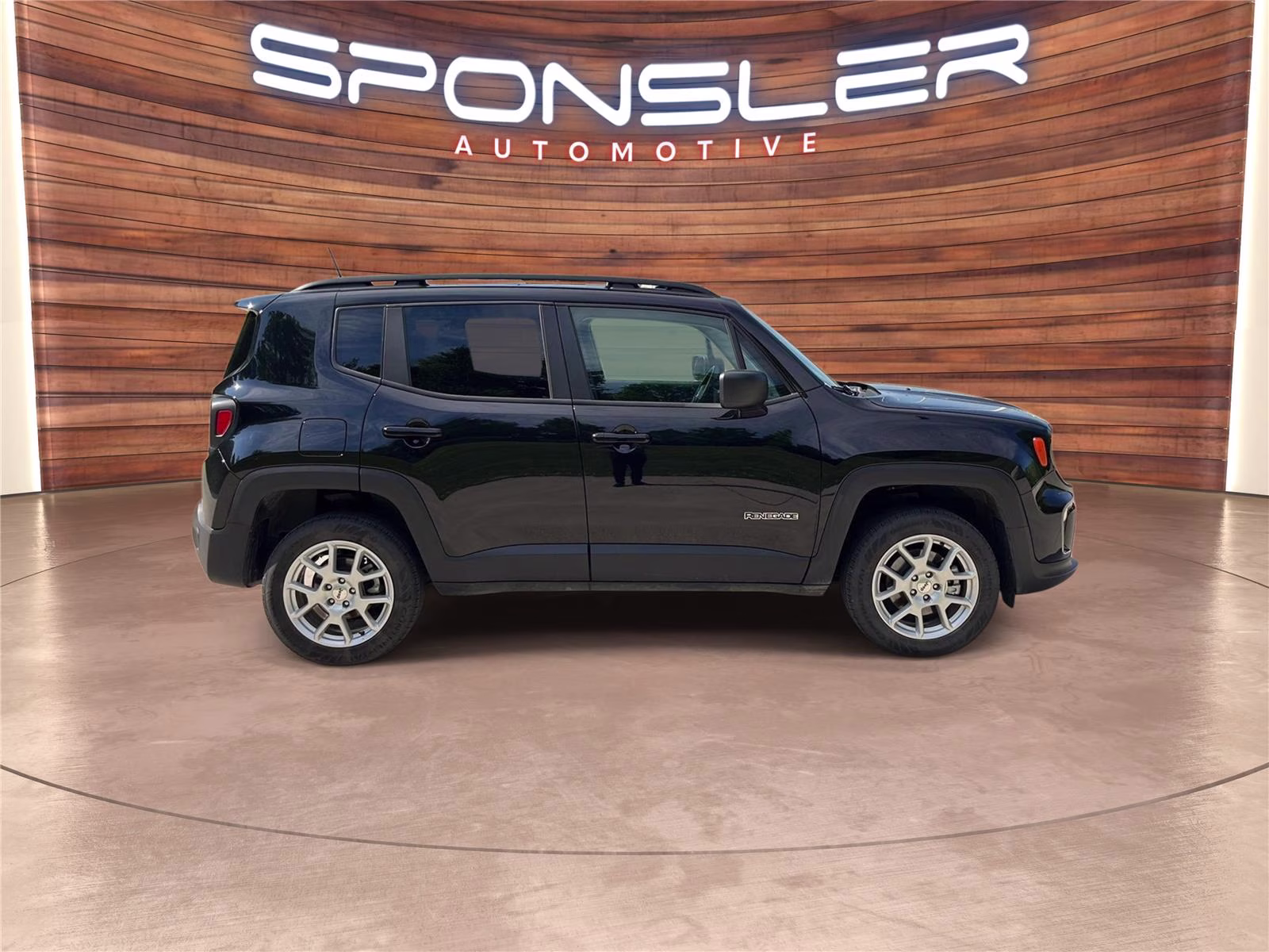 2023 Black Clearcoat Jeep Renegade Latitude 4X4 SUV
