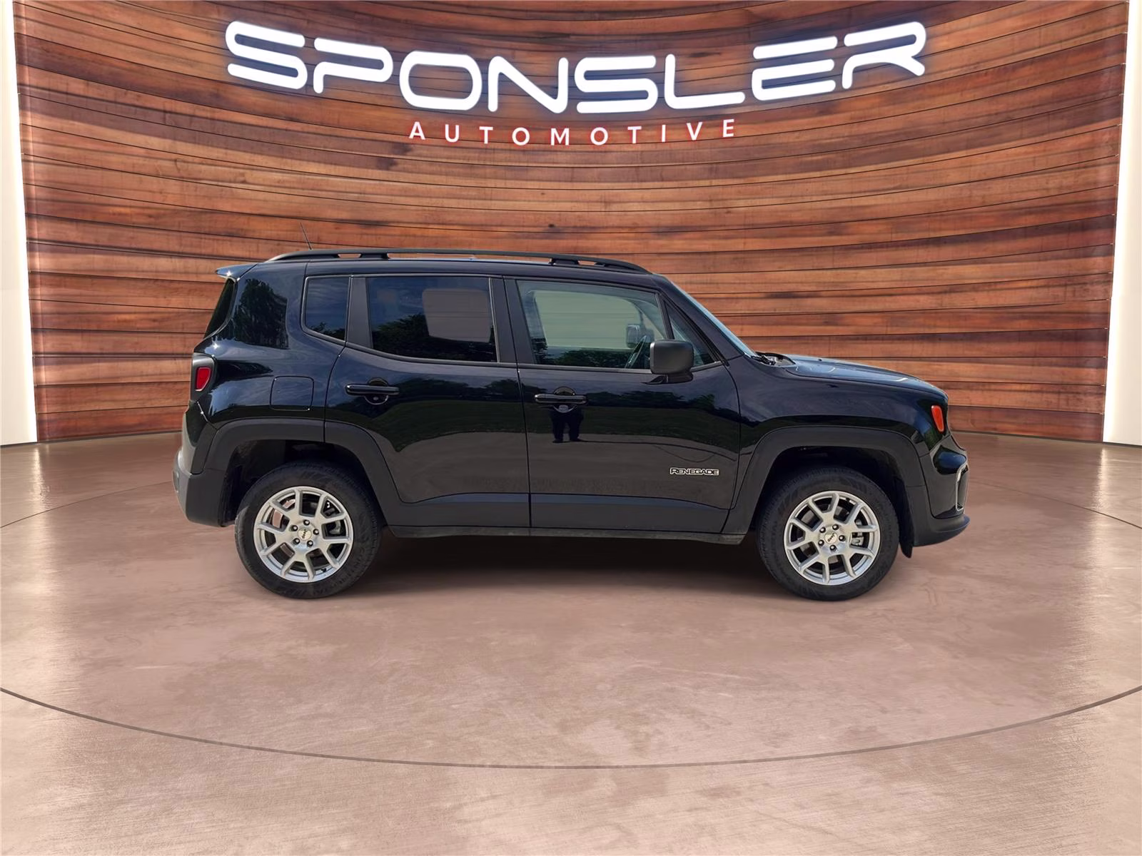 2023 Black Clearcoat Jeep Renegade Latitude 4X4 SUV