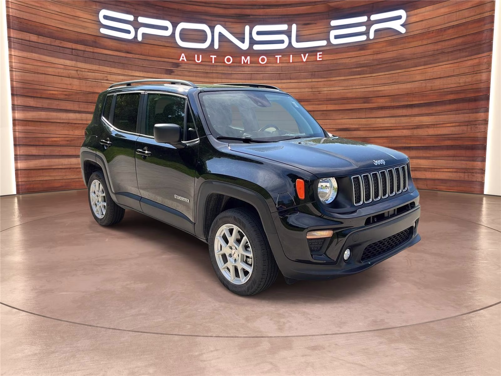 2023 Black Clearcoat Jeep Renegade Latitude 4X4 SUV