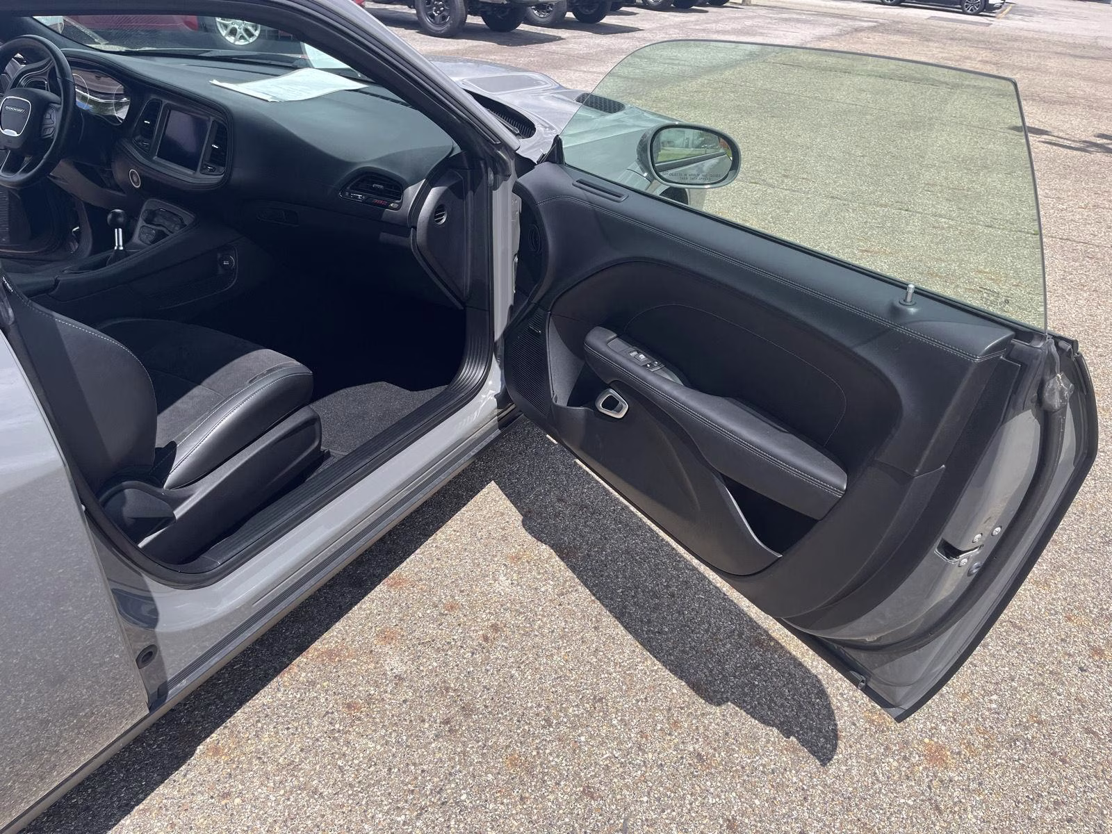 2023 Destroyer Gray Clearcoat Dodge Challenger R/T Scat Pack RWD Coupe