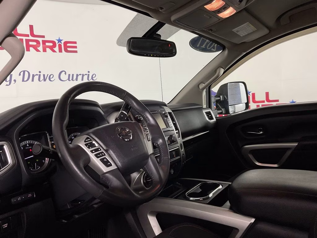 2017 Gun Metallic Nissan Titan SV 4X4 Truck