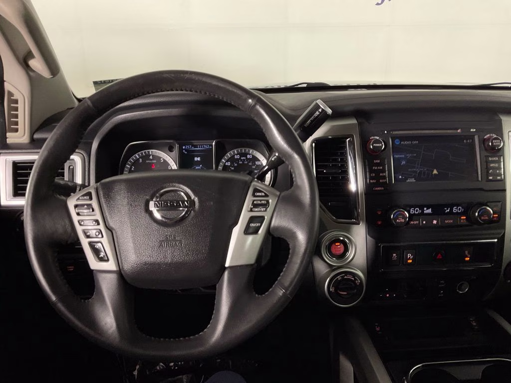 2017 Gun Metallic Nissan Titan SV 4X4 Truck