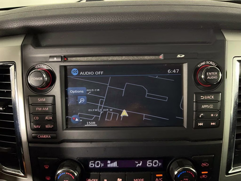 2017 Gun Metallic Nissan Titan SV 4X4 Truck