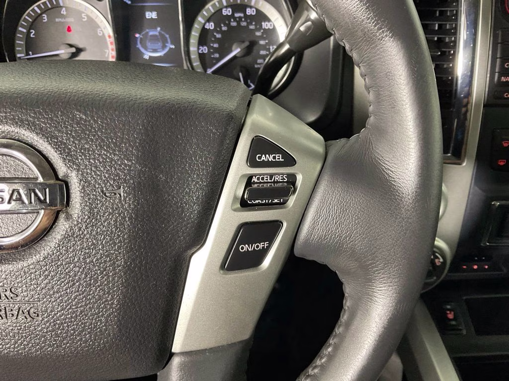 2017 Gun Metallic Nissan Titan SV 4X4 Truck