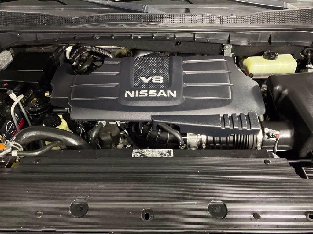 2017 Gun Metallic Nissan Titan SV 4X4 Truck