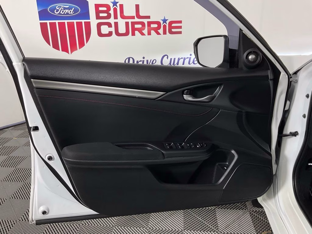 2020 White Honda Civic Si FWD Sedan