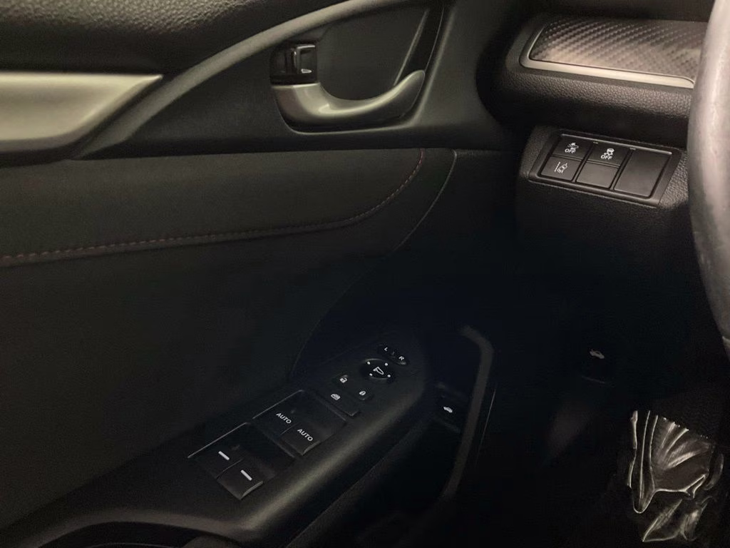 2020 White Honda Civic Si FWD Sedan