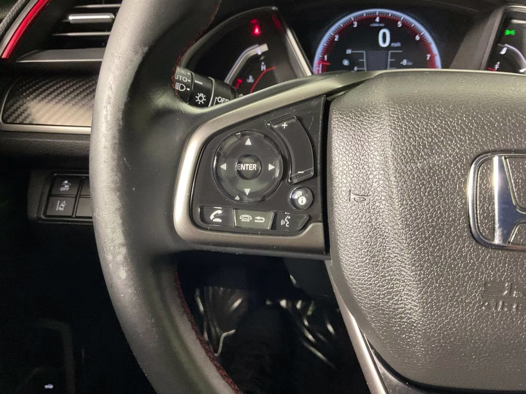 2020 White Honda Civic Si FWD Sedan