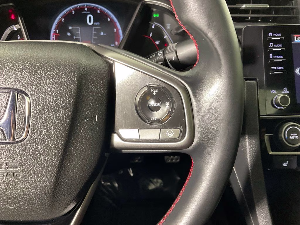 2020 White Honda Civic Si FWD Sedan