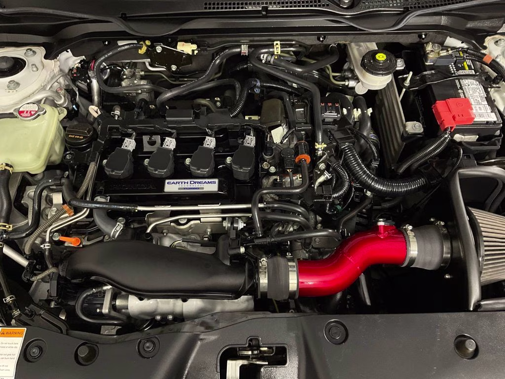 2020 White Honda Civic Si FWD Sedan
