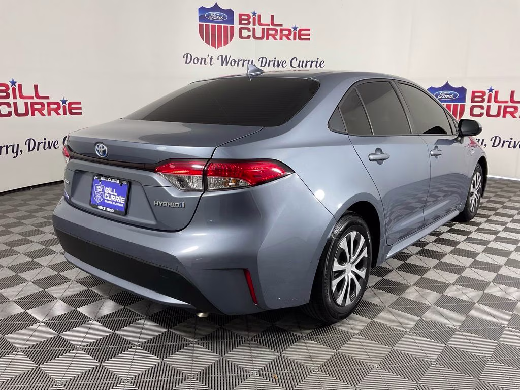 2021 Celestite Toyota Corolla Hybrid LE FWD Sedan