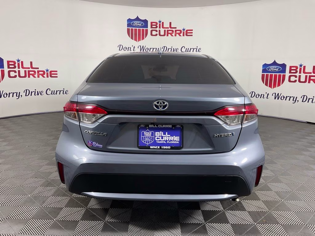 2021 Celestite Toyota Corolla Hybrid LE FWD Sedan
