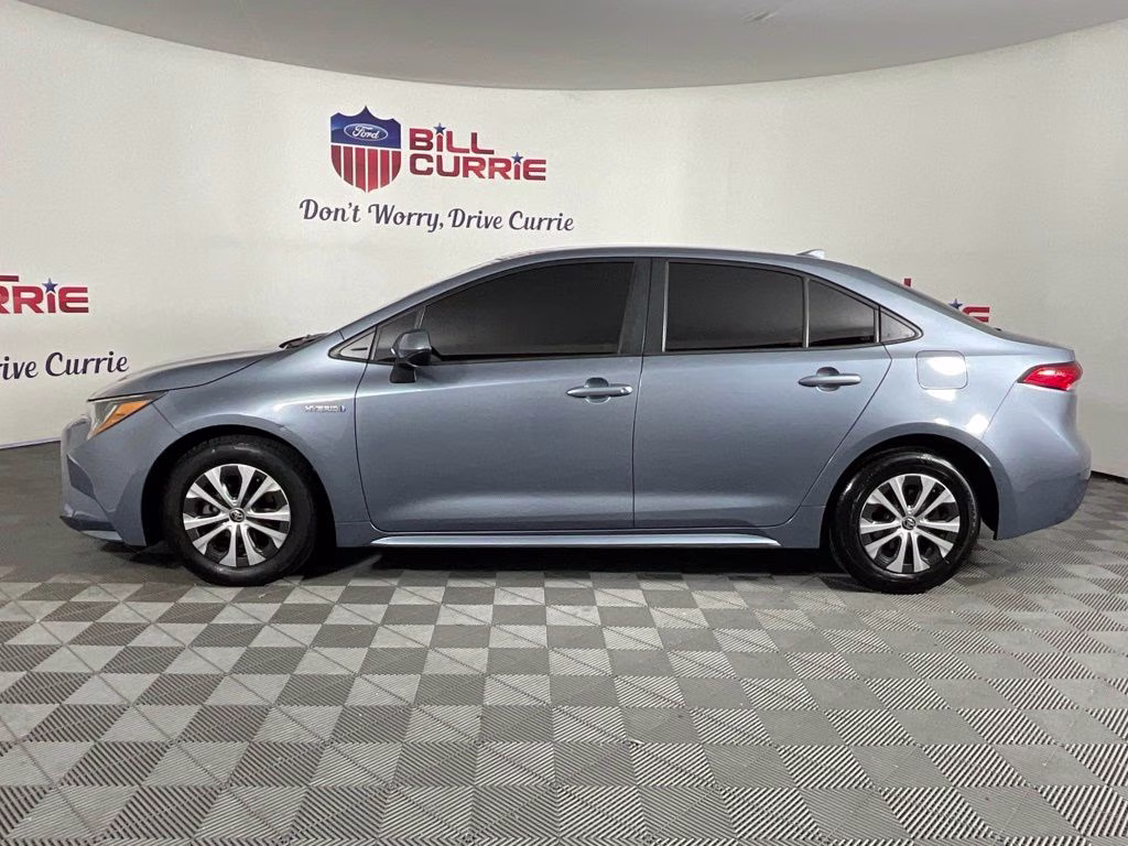 2021 Celestite Toyota Corolla Hybrid LE FWD Sedan