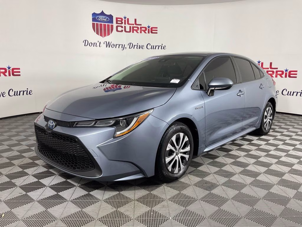 2021 Celestite Toyota Corolla Hybrid LE FWD Sedan