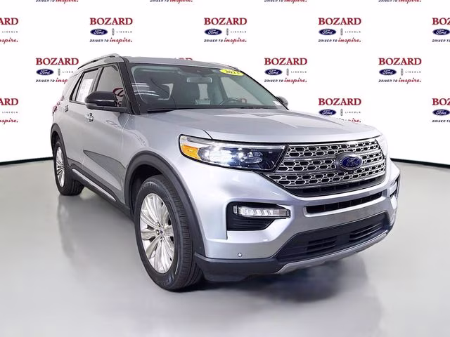 2023 Silver Metallic Ford Explorer Limited RWD SUV