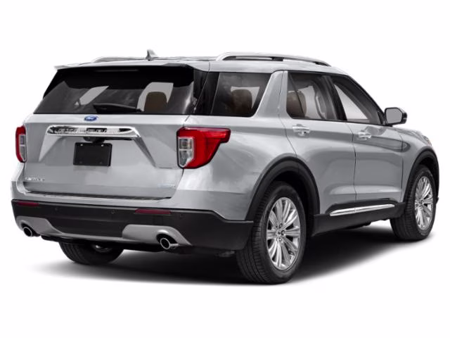 2023 Silver Metallic Ford Explorer Limited RWD SUV
