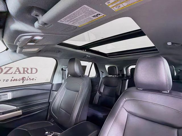 2023 Silver Metallic Ford Explorer Limited RWD SUV