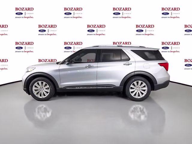 2023 Silver Metallic Ford Explorer Limited RWD SUV