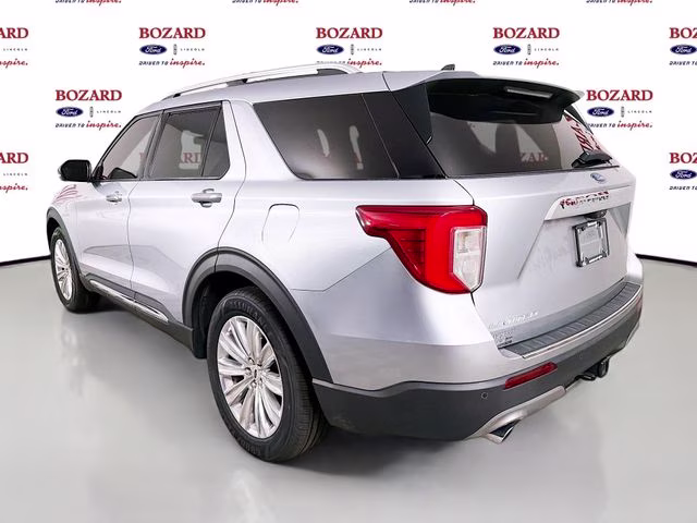 2023 Silver Metallic Ford Explorer Limited RWD SUV