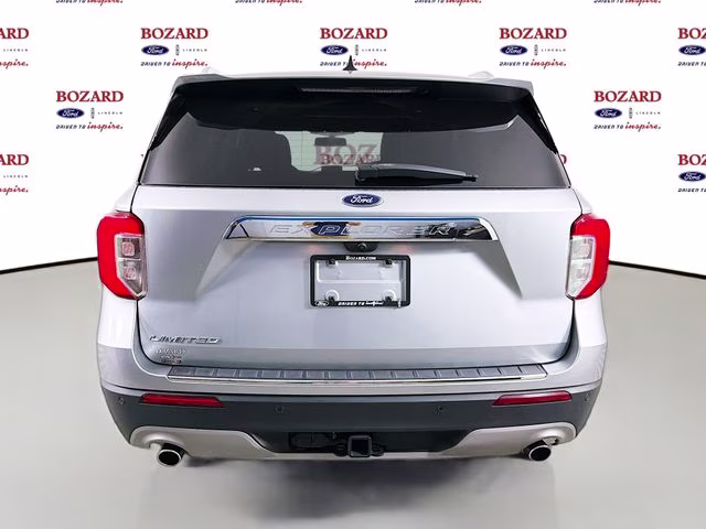 2023 Silver Metallic Ford Explorer Limited RWD SUV
