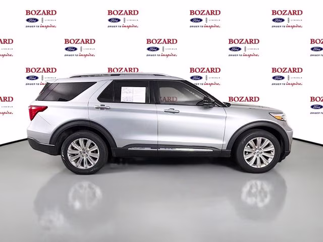 2023 Silver Metallic Ford Explorer Limited RWD SUV