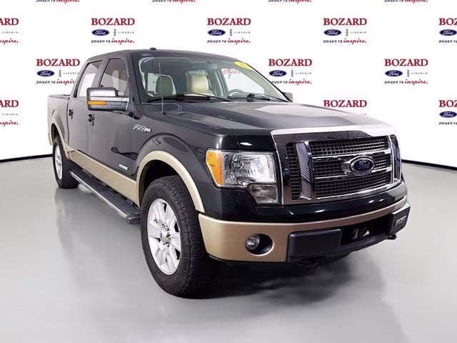 2012 Tuxedo Black Ford F-150 Lariat 4X4 Truck
