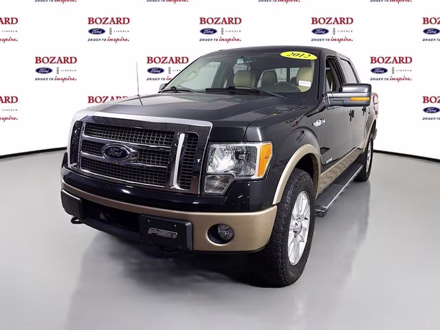 2012 Tuxedo Black Ford F-150 Lariat 4X4 Truck