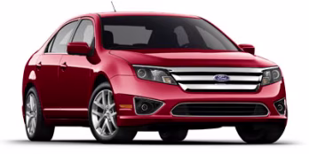 2012 Red Ford Fusion SEL FWD Sedan