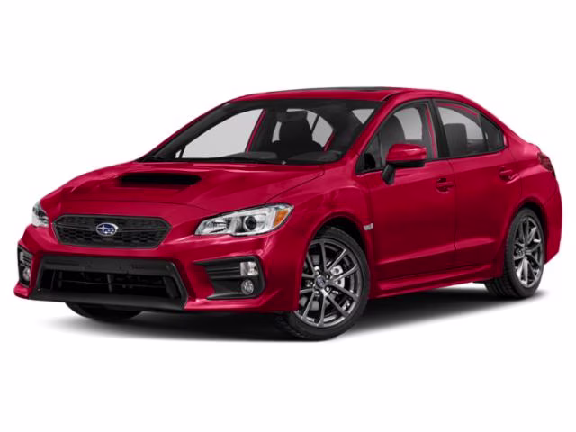 2020 Pure Red Subaru WRX Limited AWD Sedan
