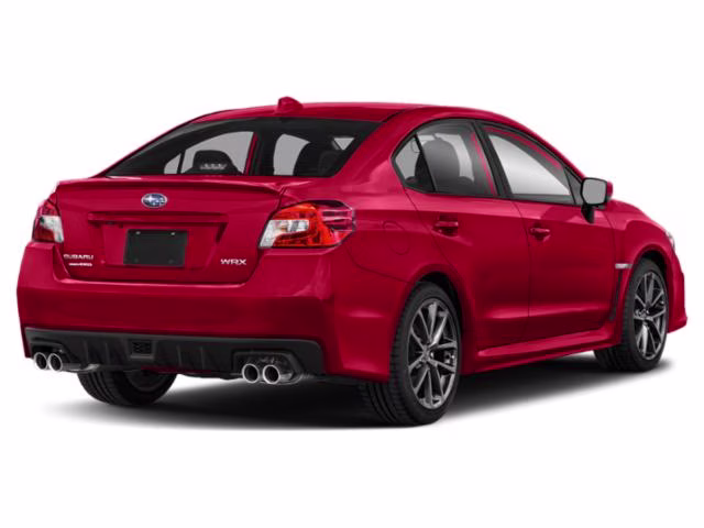 2020 Pure Red Subaru WRX Limited AWD Sedan