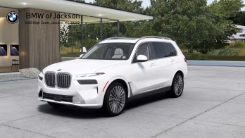 2027 White Metallic BMW X7 xDrive40i AWD SUV