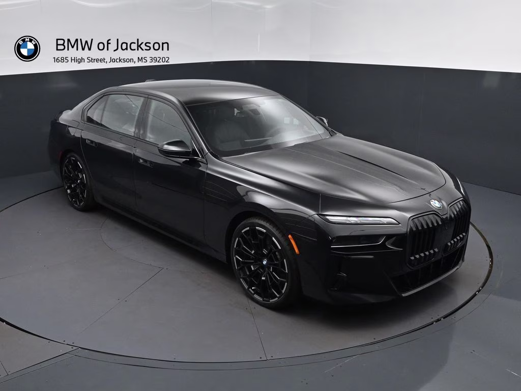 2026 Black Sapphire Metallic BMW 7 Series 760i xDrive AWD Sedan