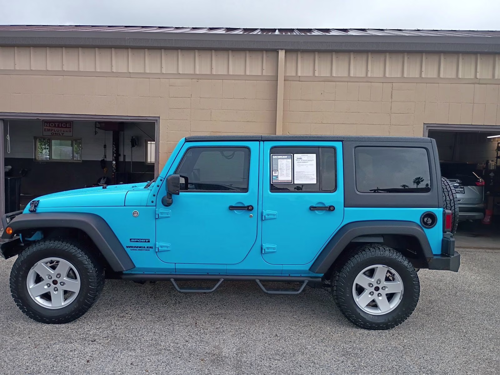 2017 Clearcoat Jeep Wrangler Unlimited Sport 4X4 SUV