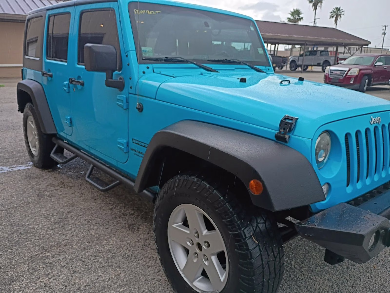 2017 Clearcoat Jeep Wrangler Unlimited Sport 4X4 SUV