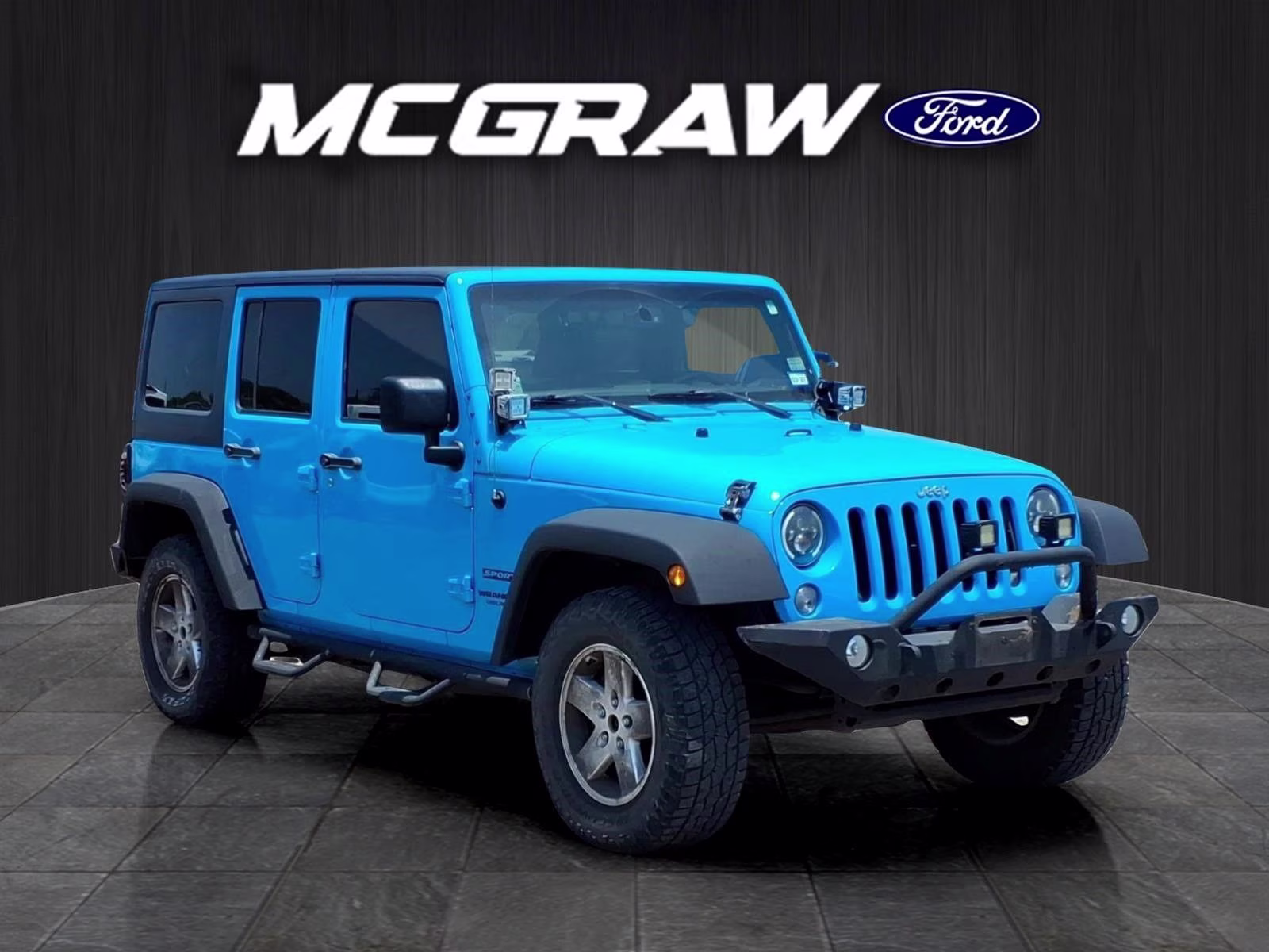 2017 Clearcoat Jeep Wrangler Unlimited Sport 4X4 SUV