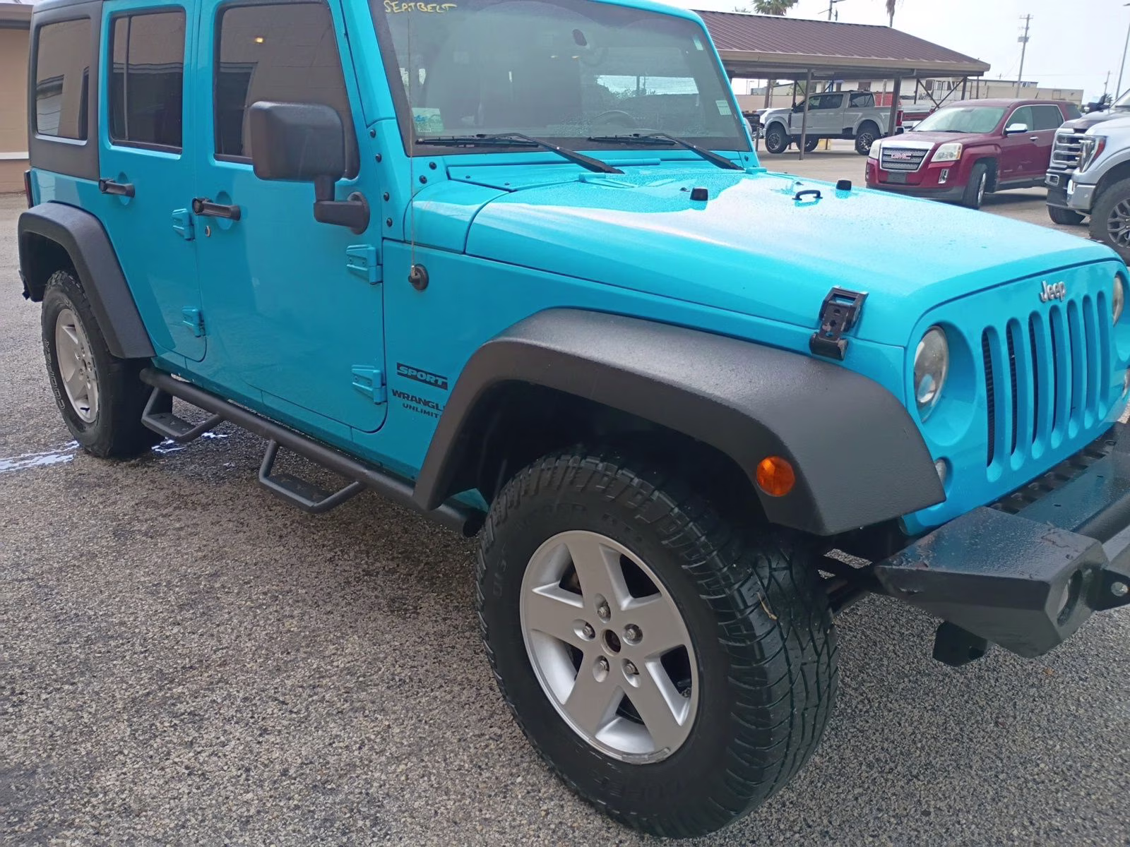 2017 Clearcoat Jeep Wrangler Unlimited Sport 4X4 SUV
