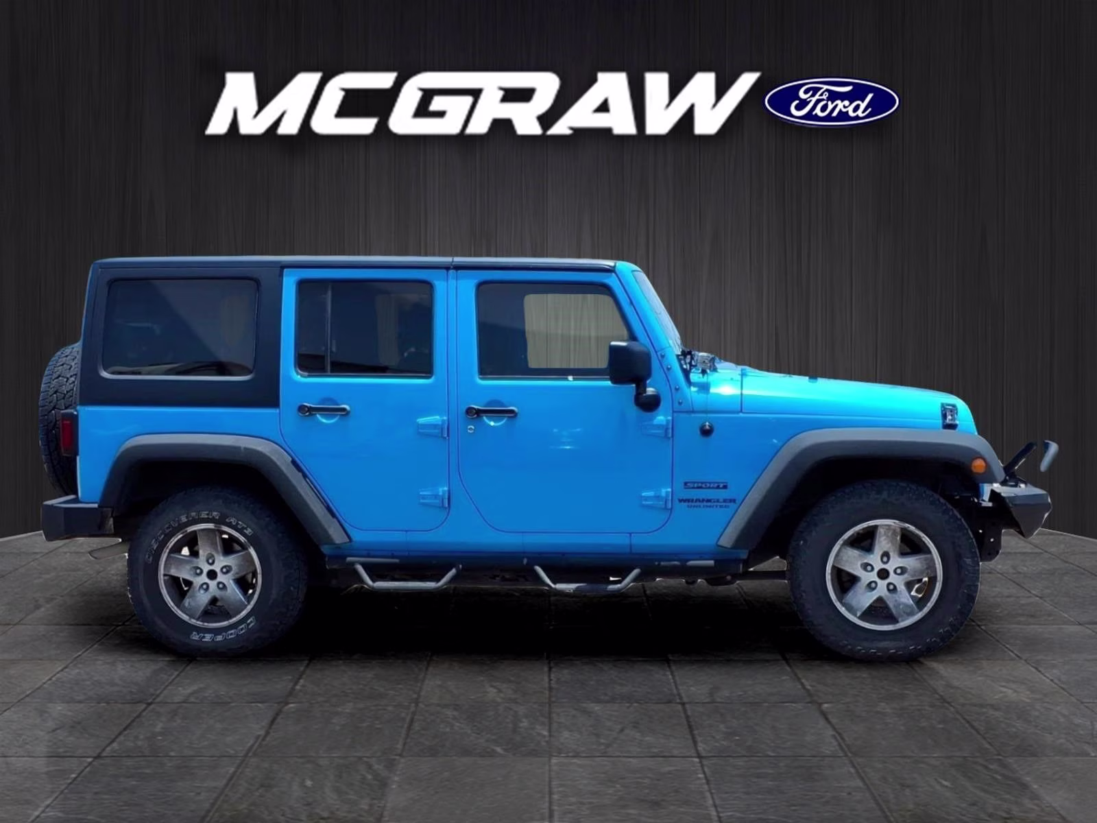 2017 Clearcoat Jeep Wrangler Unlimited Sport 4X4 SUV