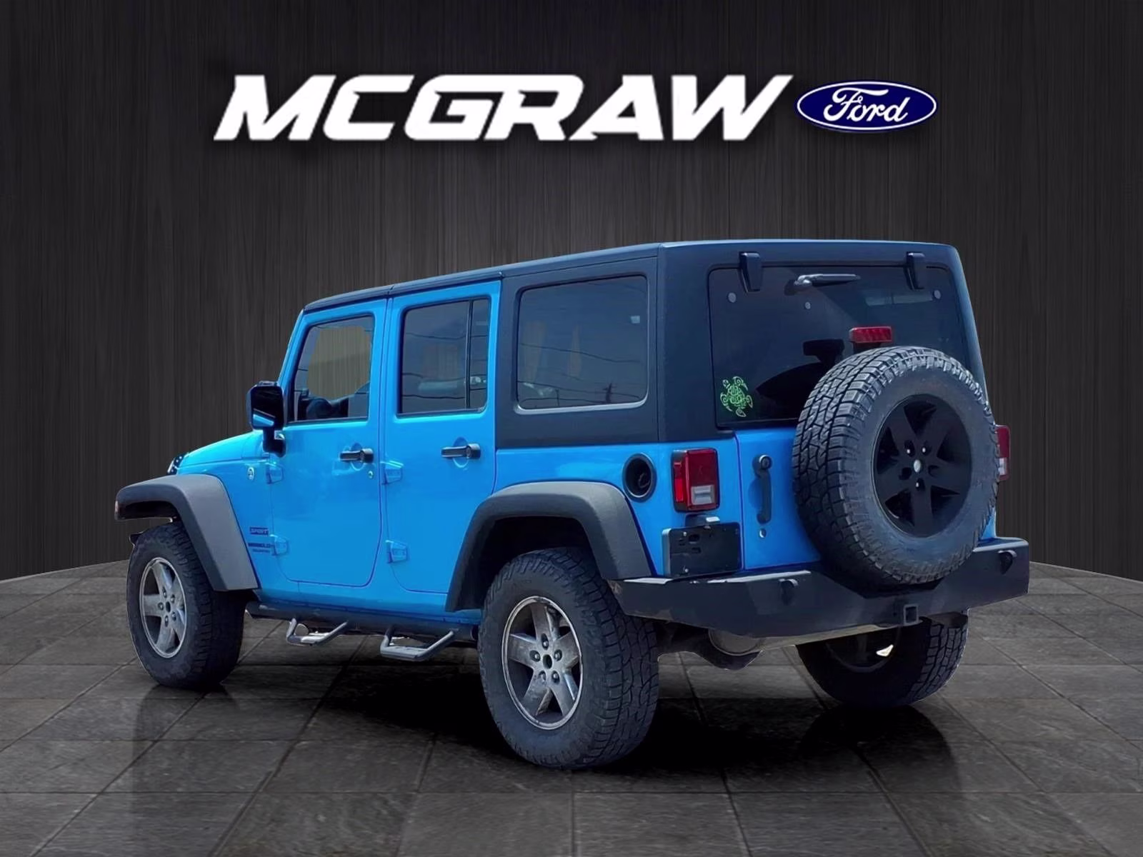 2017 Clearcoat Jeep Wrangler Unlimited Sport 4X4 SUV
