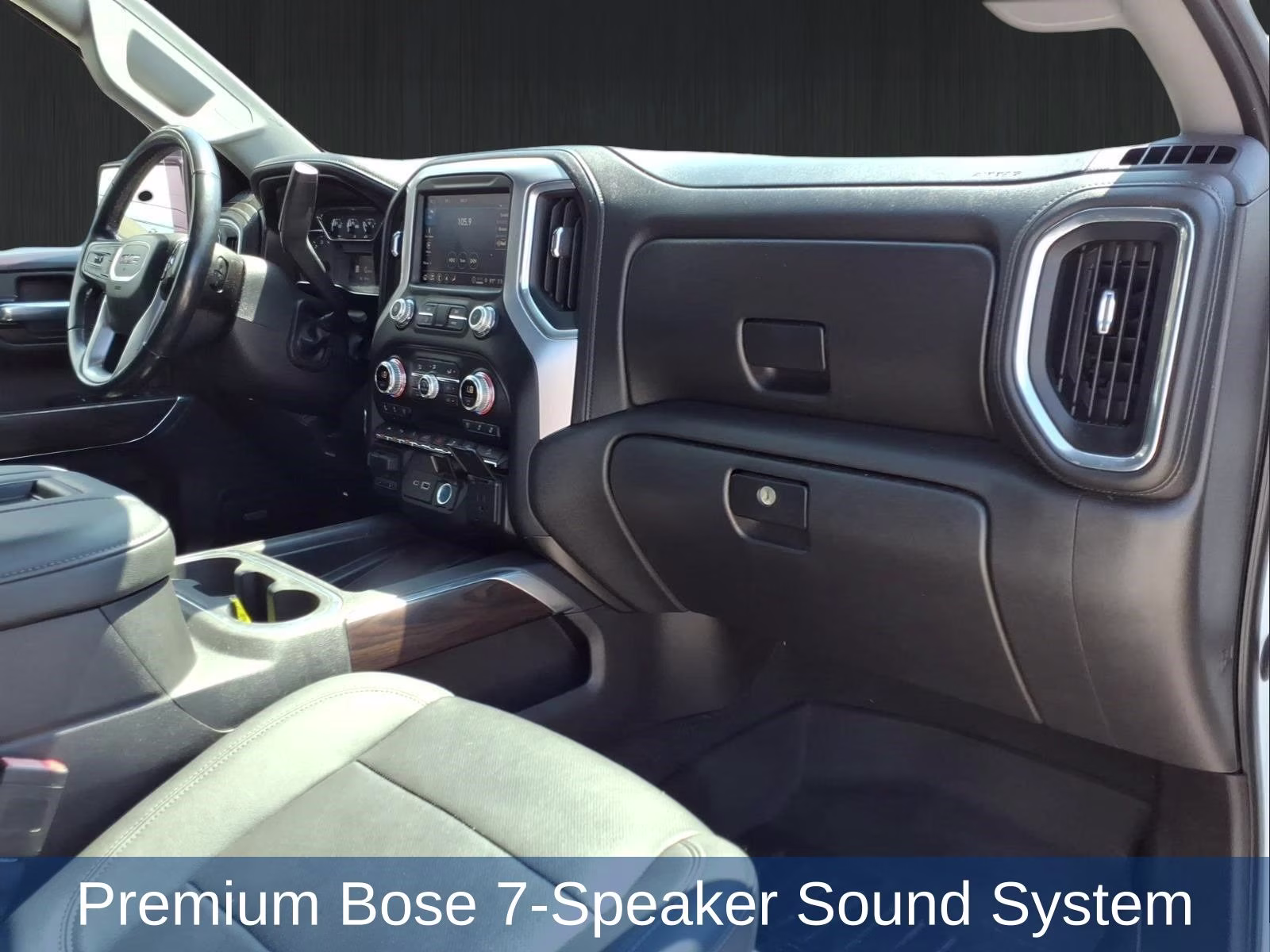 2021 Summit White GMC Sierra 1500 SLT 4X4 Truck