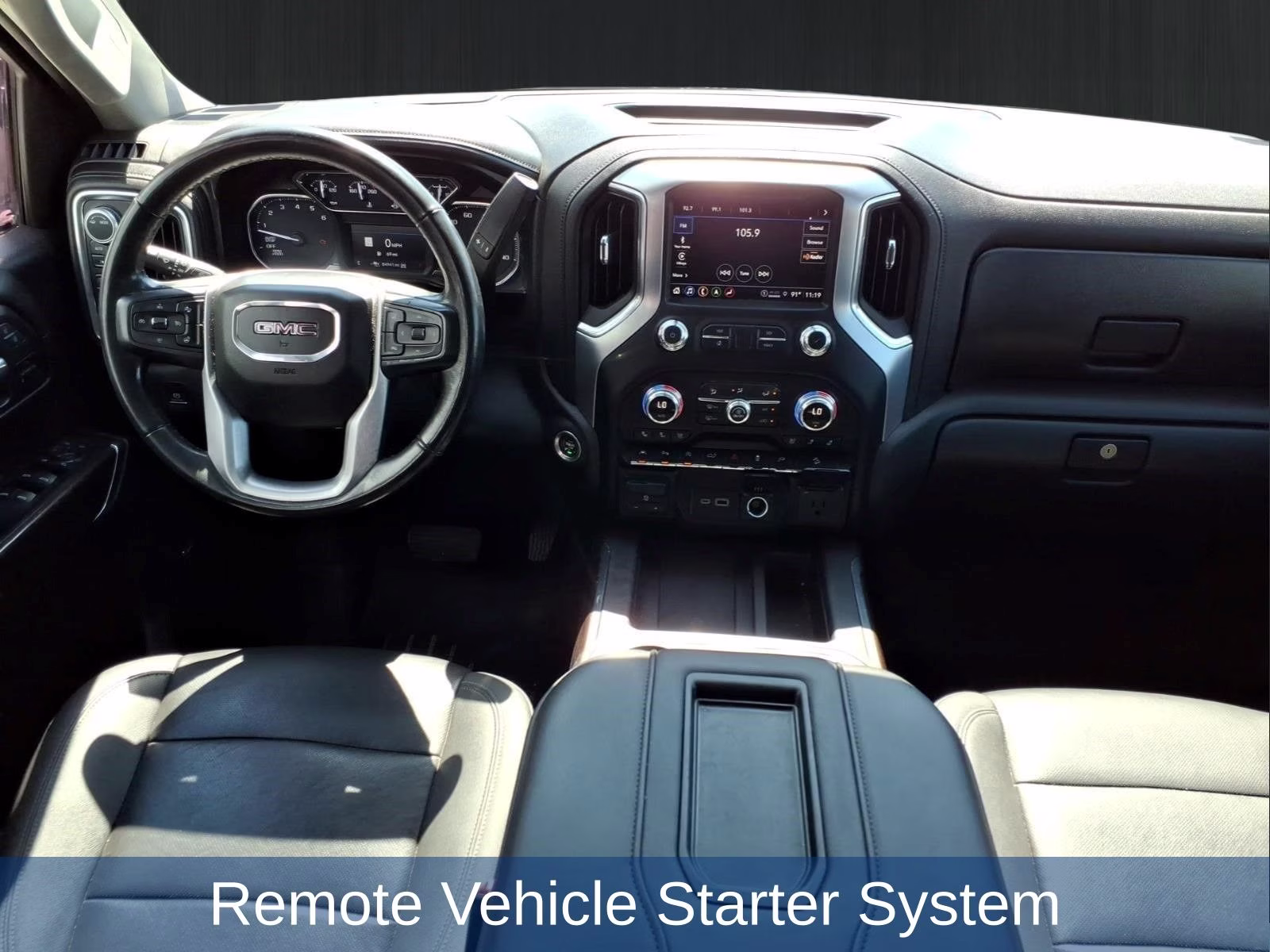 2021 Summit White GMC Sierra 1500 SLT 4X4 Truck