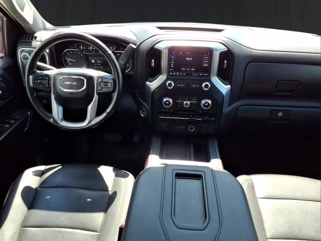 2021 SUMMIT WHITE GMC Sierra SLT 4X4 Truck