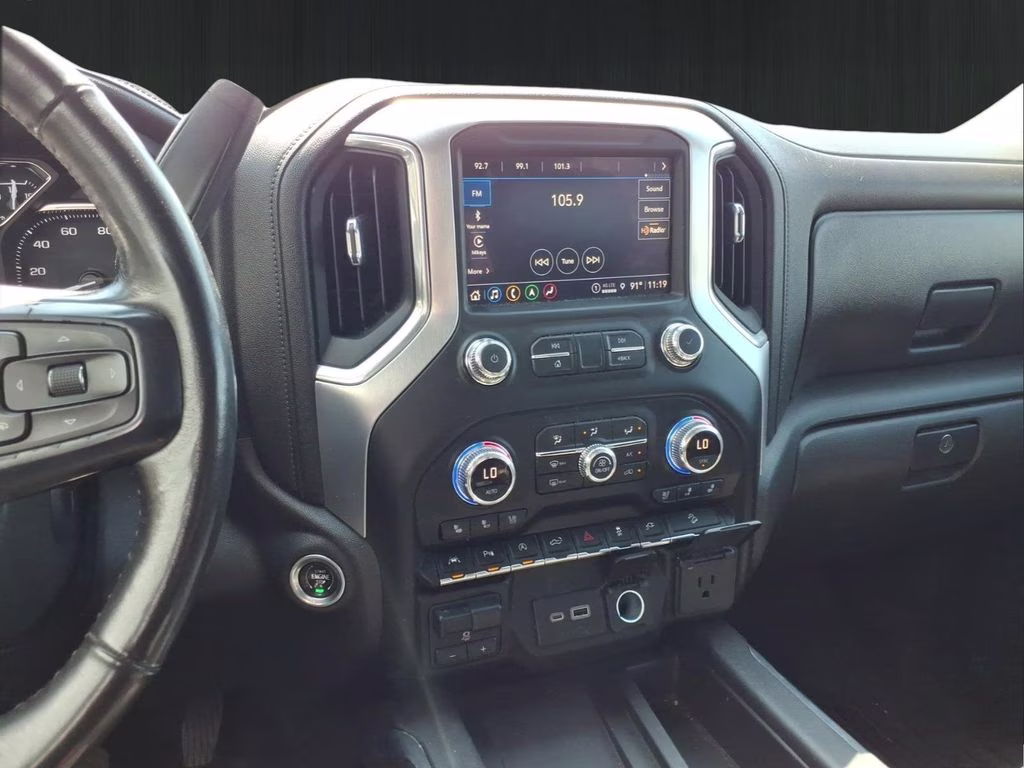 2021 SUMMIT WHITE GMC Sierra SLT 4X4 Truck