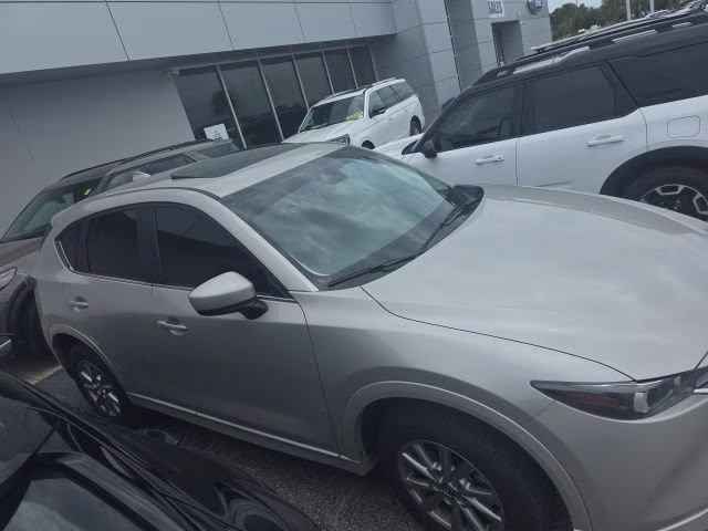 2025 Platinum Quartz Metallic Mazda CX-5 2.5 S Preferred Package AWD SUV
