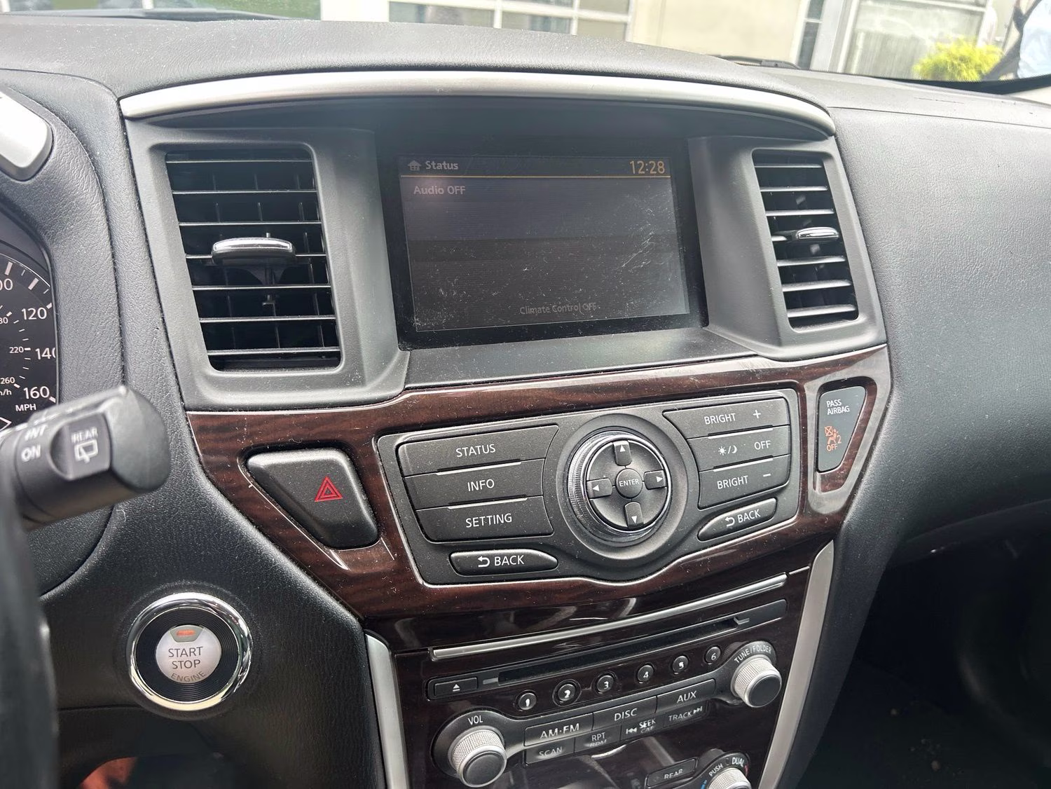 2015 Magnetic Black Nissan Pathfinder SL FWD SUV
