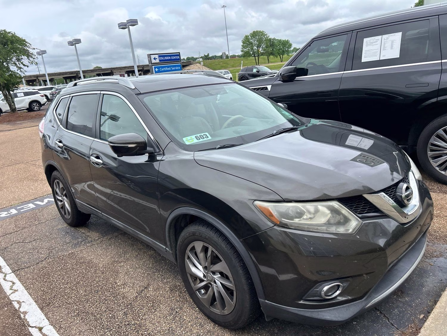 2014 Midnight Nissan Rogue SL FWD SUV