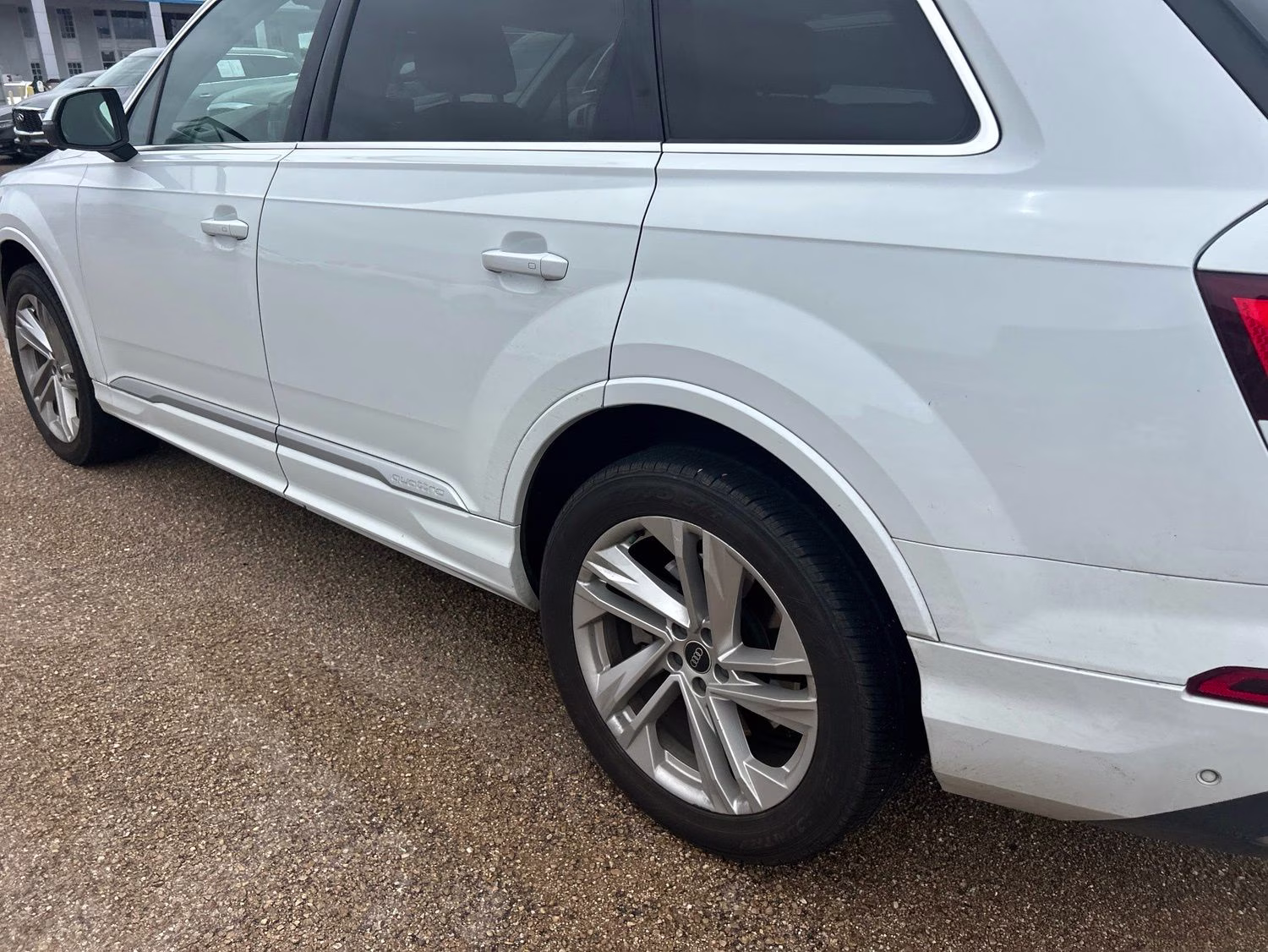 2021 Glacier White Audi Q7 45 Premium Plus AWD SUV